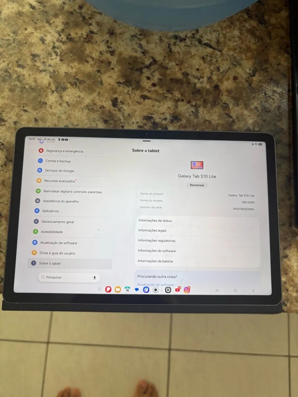 Tablet Samsung s10 lite  - Foto 3