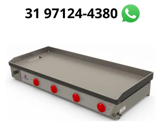 Chapa de Lanches 1,20M 4 Queimadores Progas
