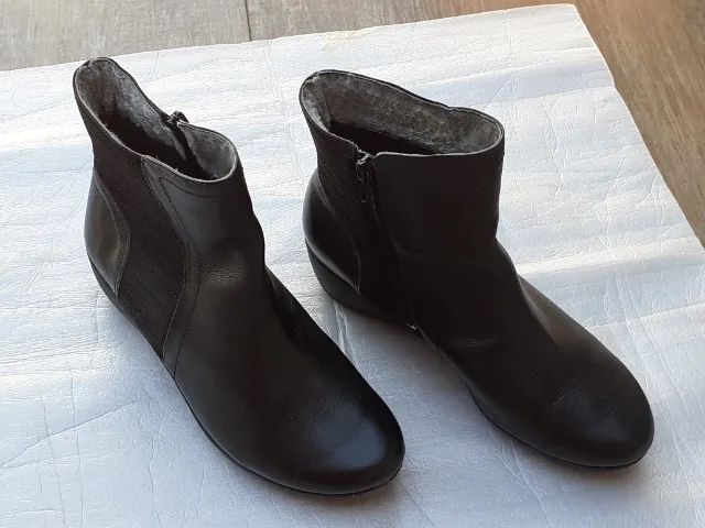 Bota Usaflex Nº 35 preta - Foto 3