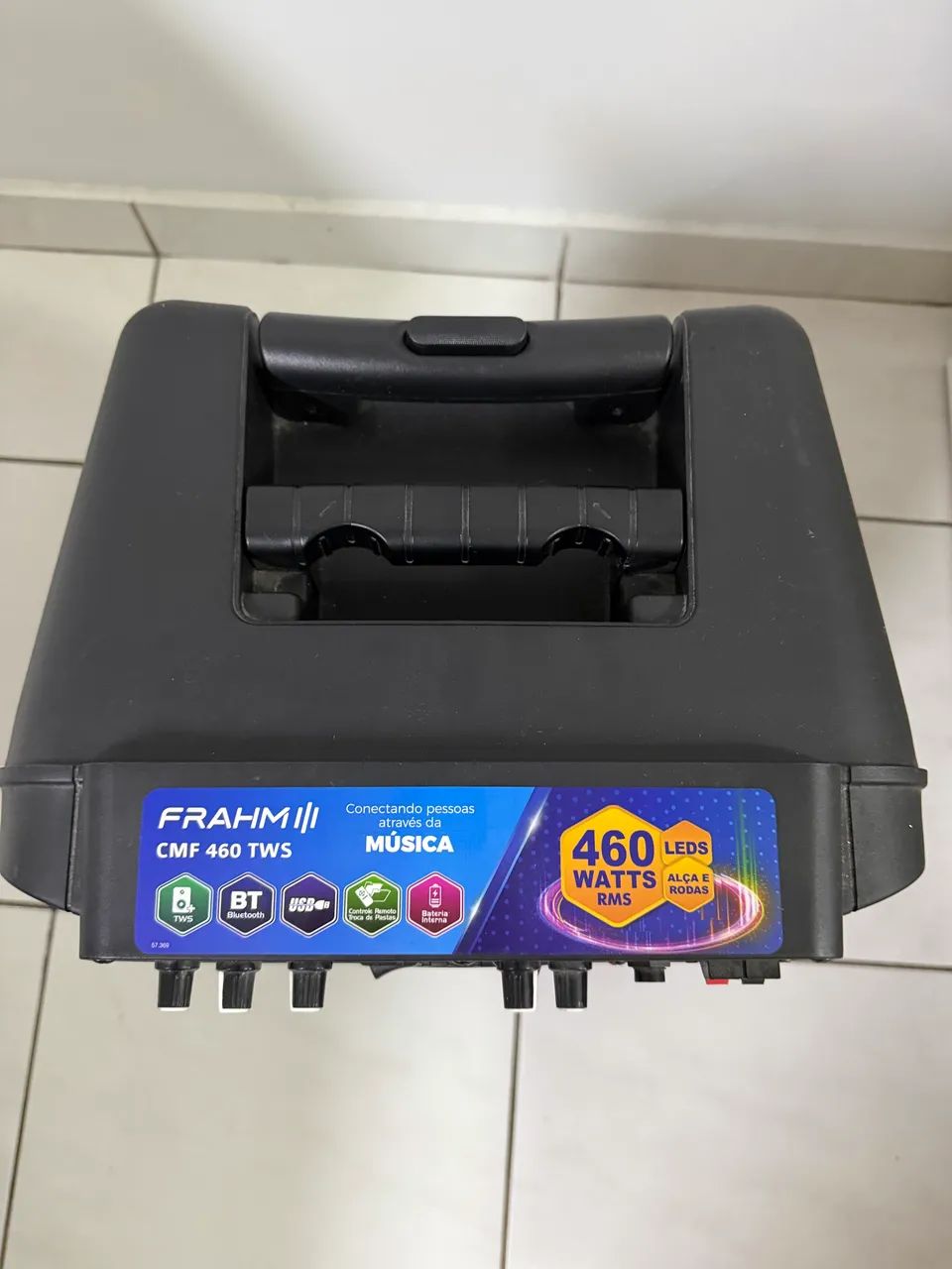 Caixa de som Frahm 460 Watts RMS - Semi nova  - Foto 4