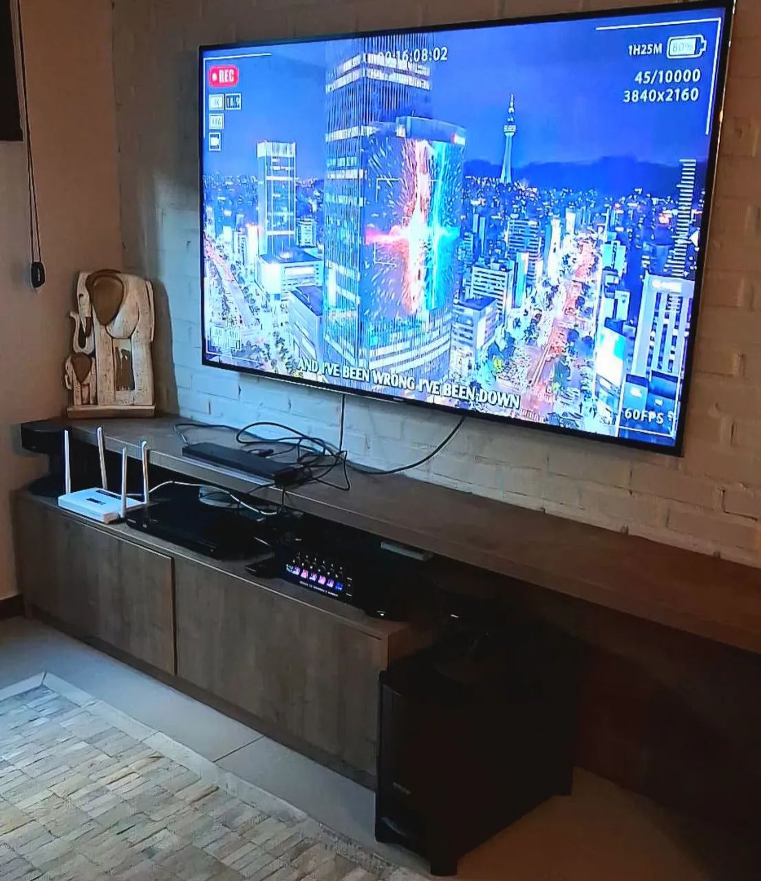 TV Led 4K 65" 3D com Bluray Disc 3D Samsung  - Foto 2