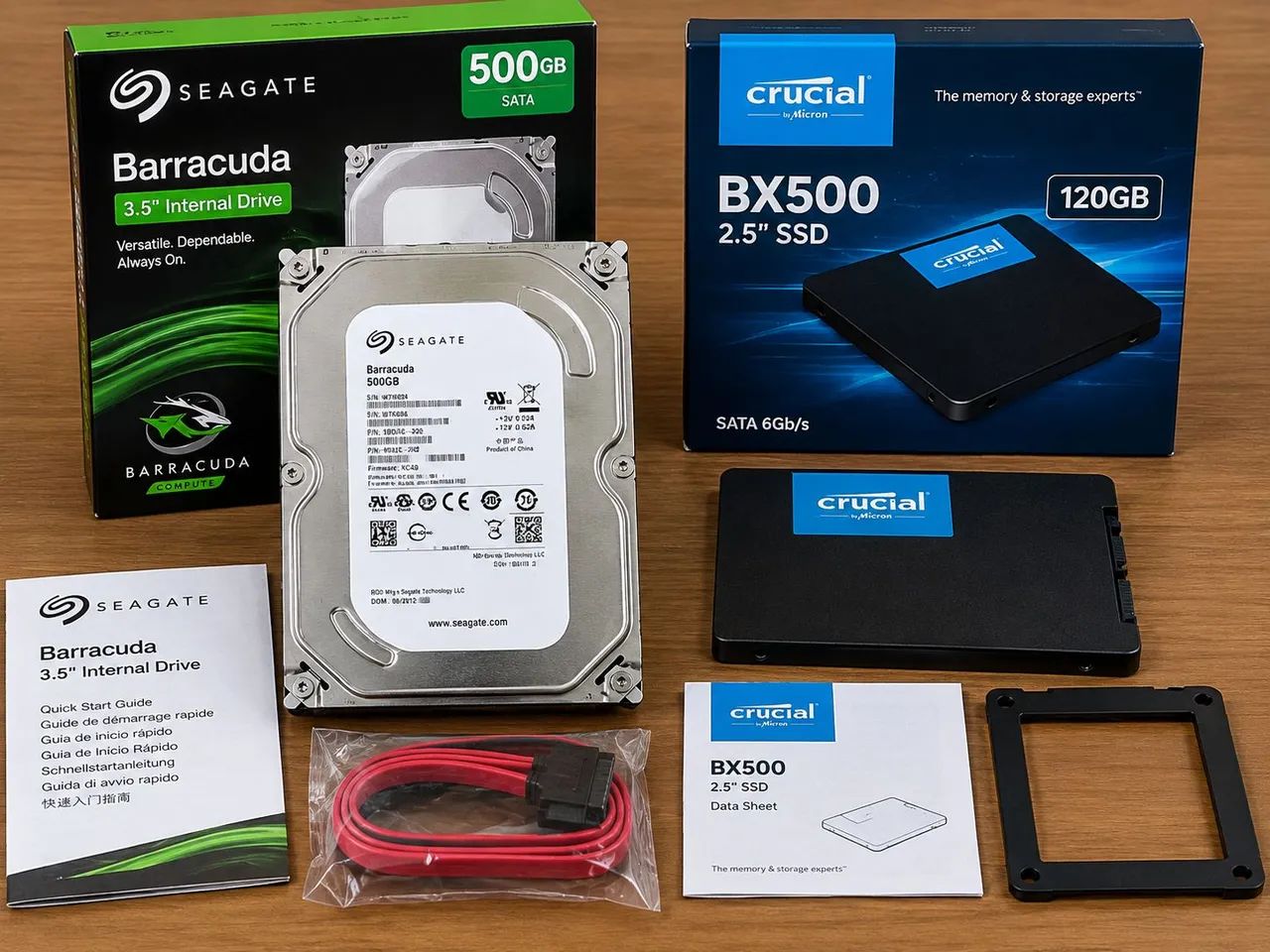 HD + SSD