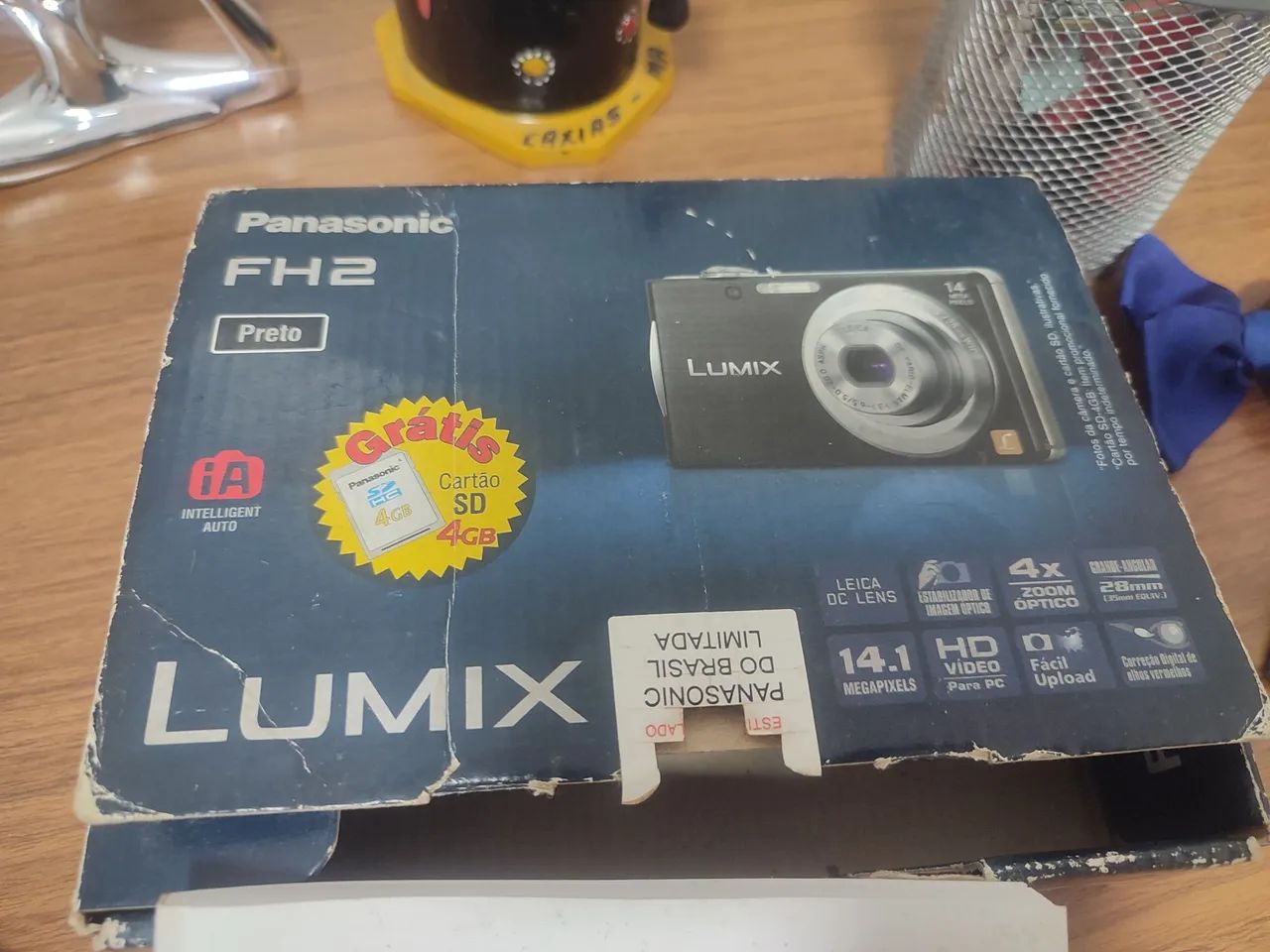 Câmera digital Panasonic Lumix para colecionadores 