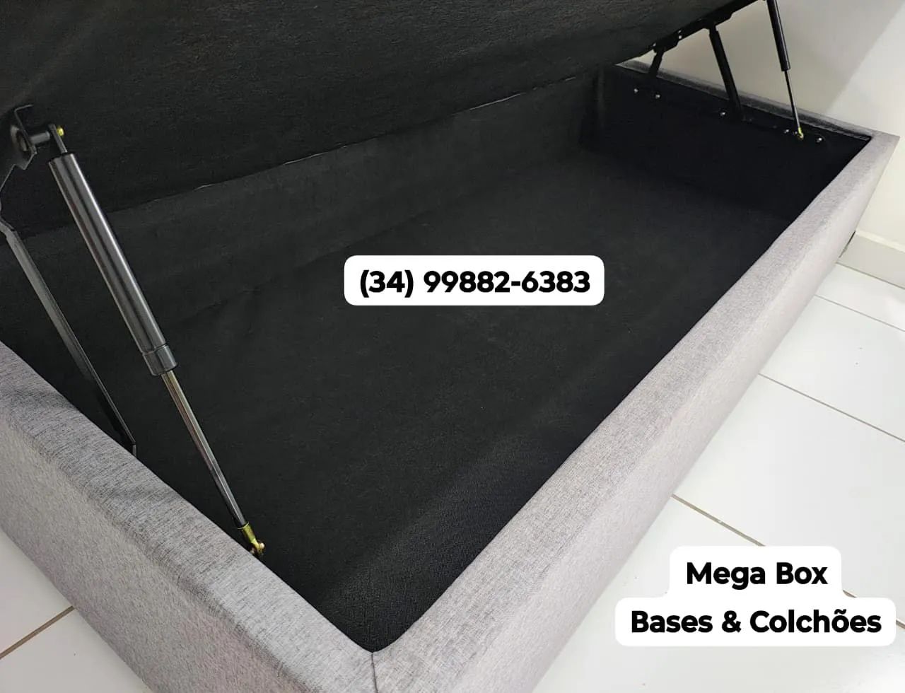 Box Baú Solteiro Blindado Novo com Entrega Grátis  - Foto 3