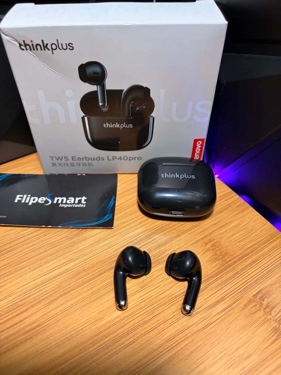 Fone Lenovo LP40 Pro(Original e com Garantia) - Foto 3