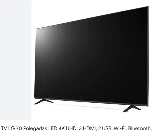 Smart tv 70 polegadas LG  - Foto 3