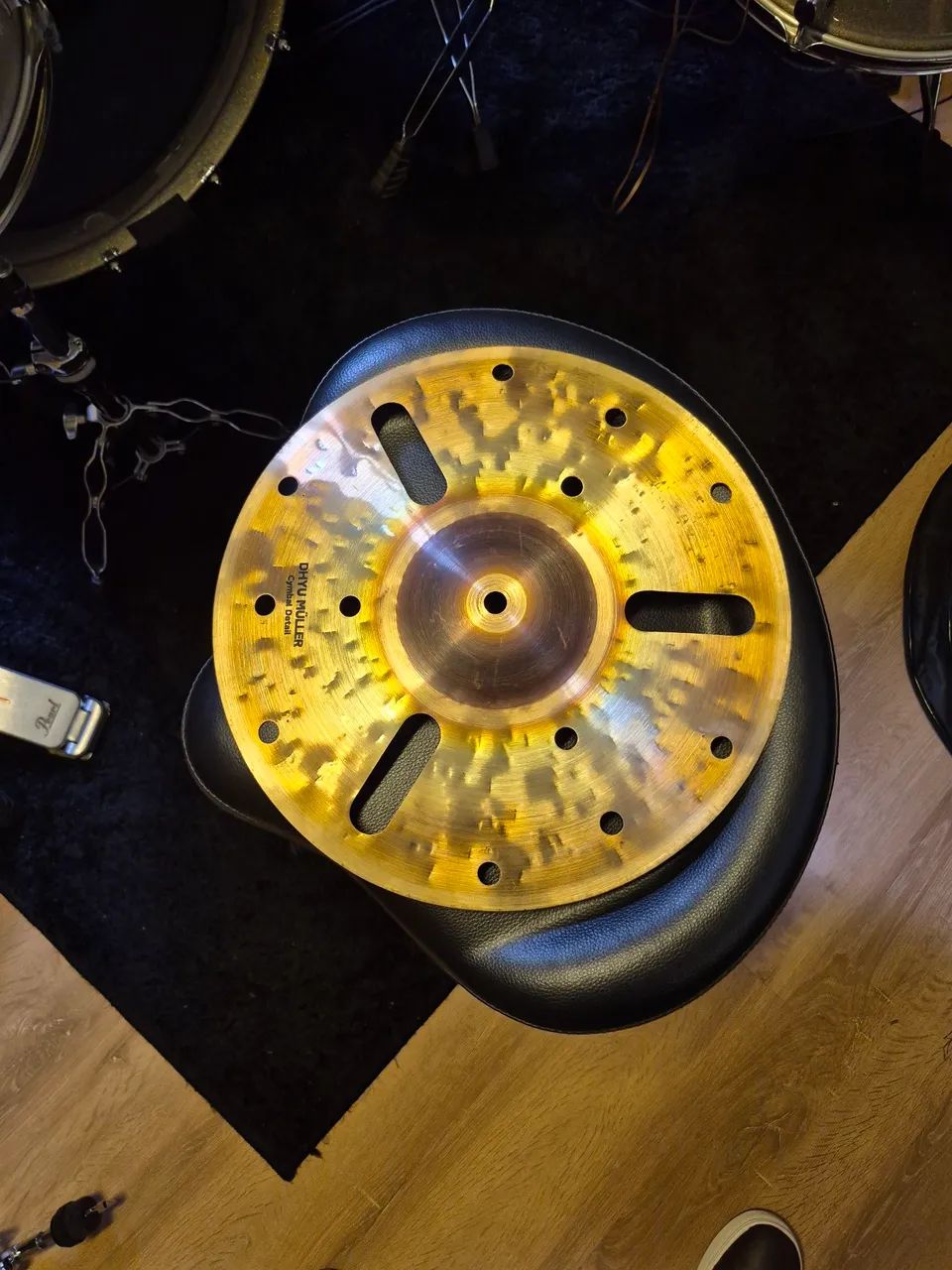 Prato Mini Crash 13" Efx em bronze B10