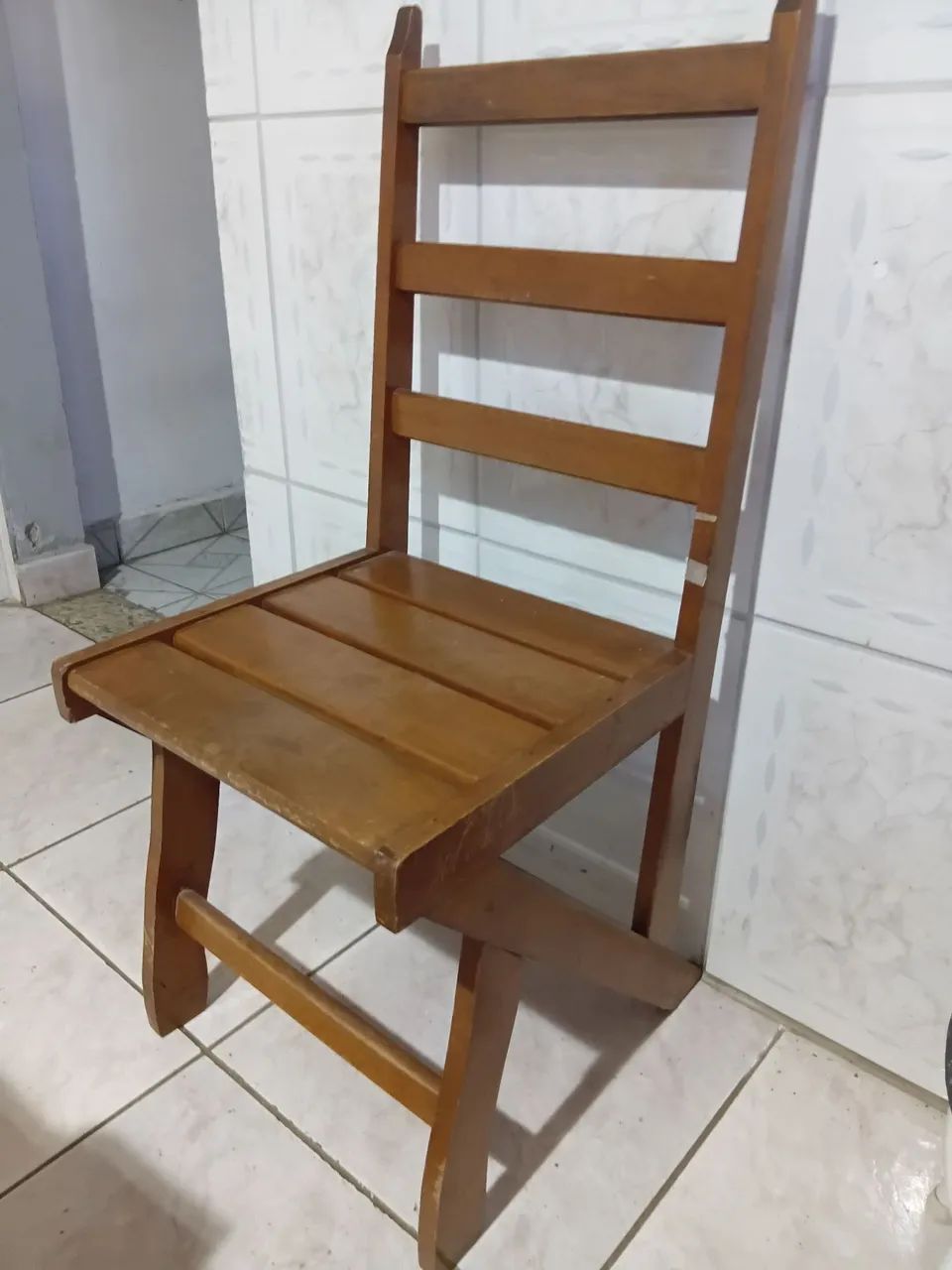 cadeira madeira reforçada