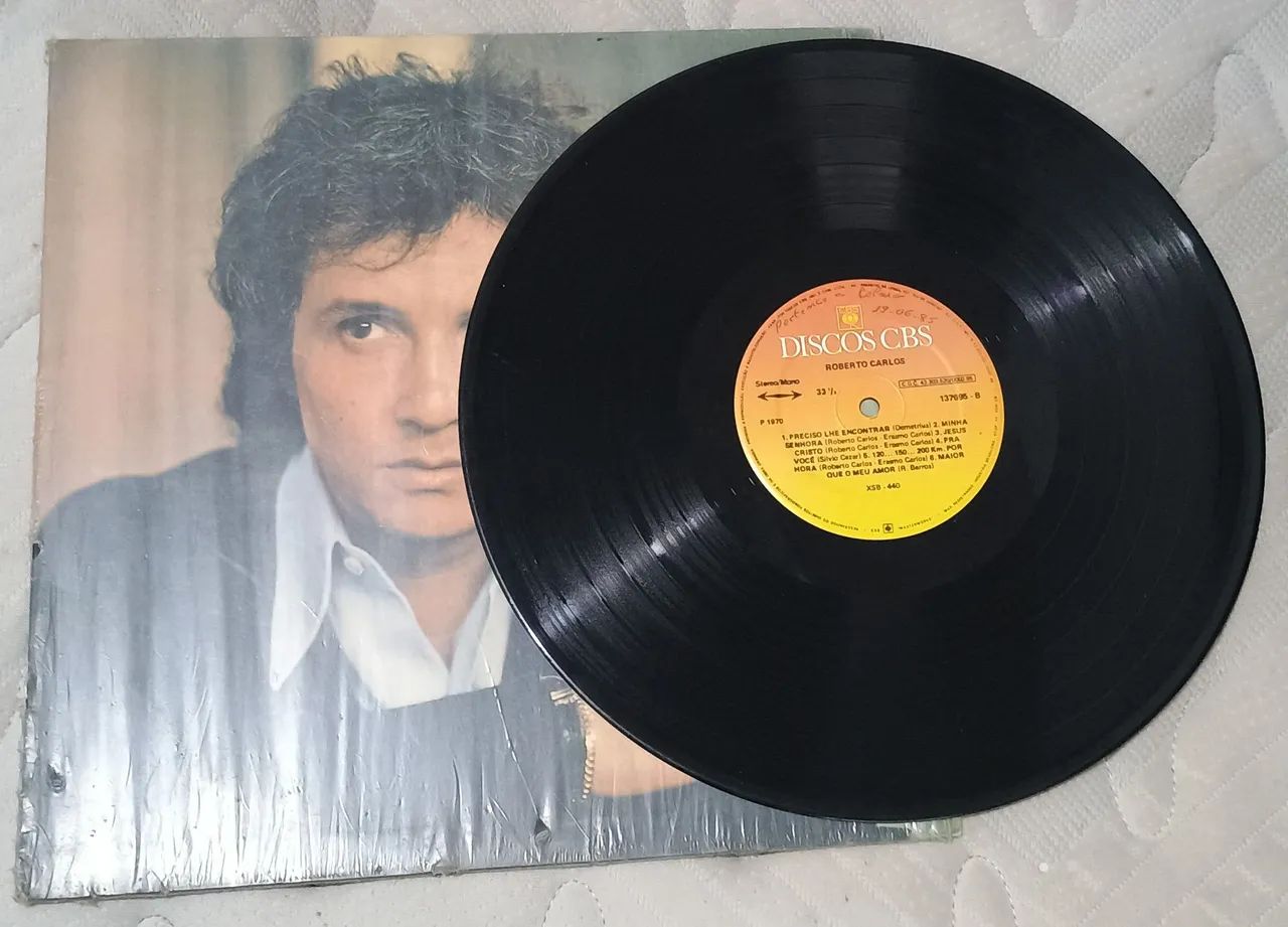 Disco de Vinil Roberto Carlos - LP Original CBS (1970) - Foto 3