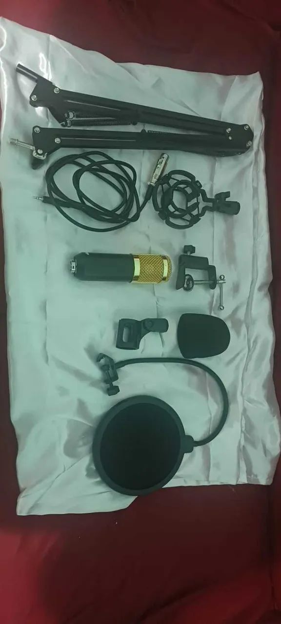 Microfone BM 800 CONDENSADOR LEBOSS - Foto 3