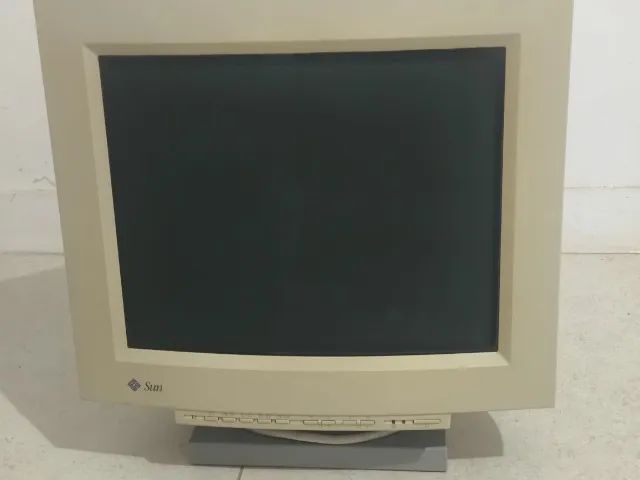 Monitor Sony GDM-20E20 Vintage de 1996 interface 13w3. 
