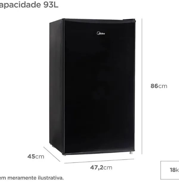 Frigobar Midea 92 l