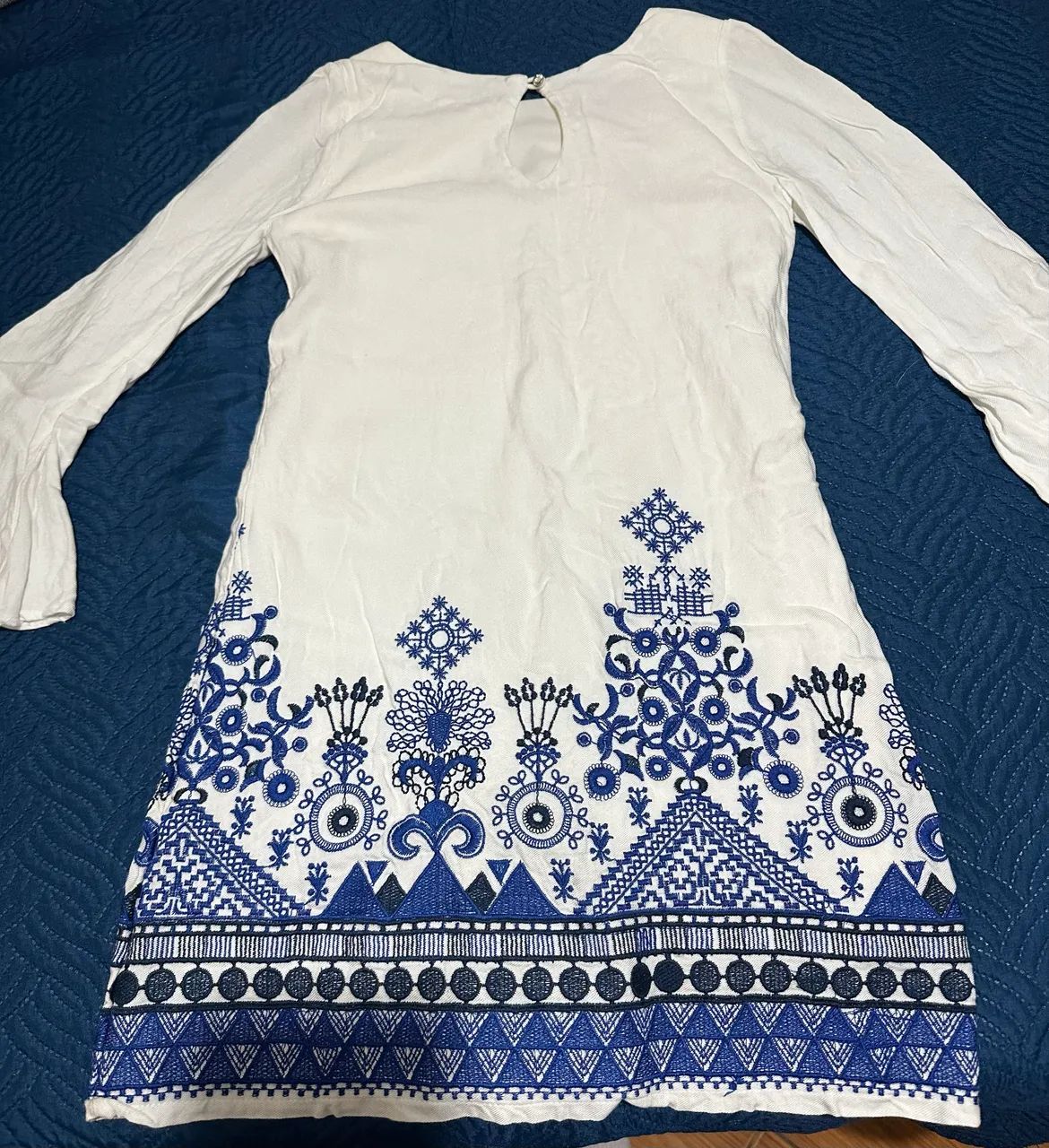 Vestido e short e saia 7 anos - Foto 3