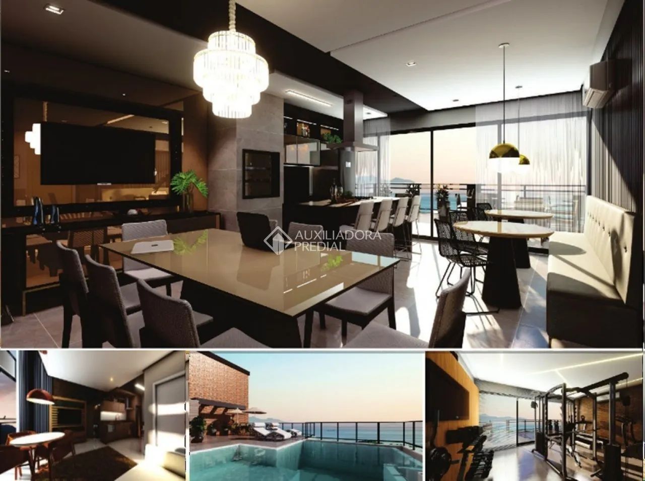 Loft à venda | 50 m² | Cacupé | Florianópolis | Vista mar - Foto 5