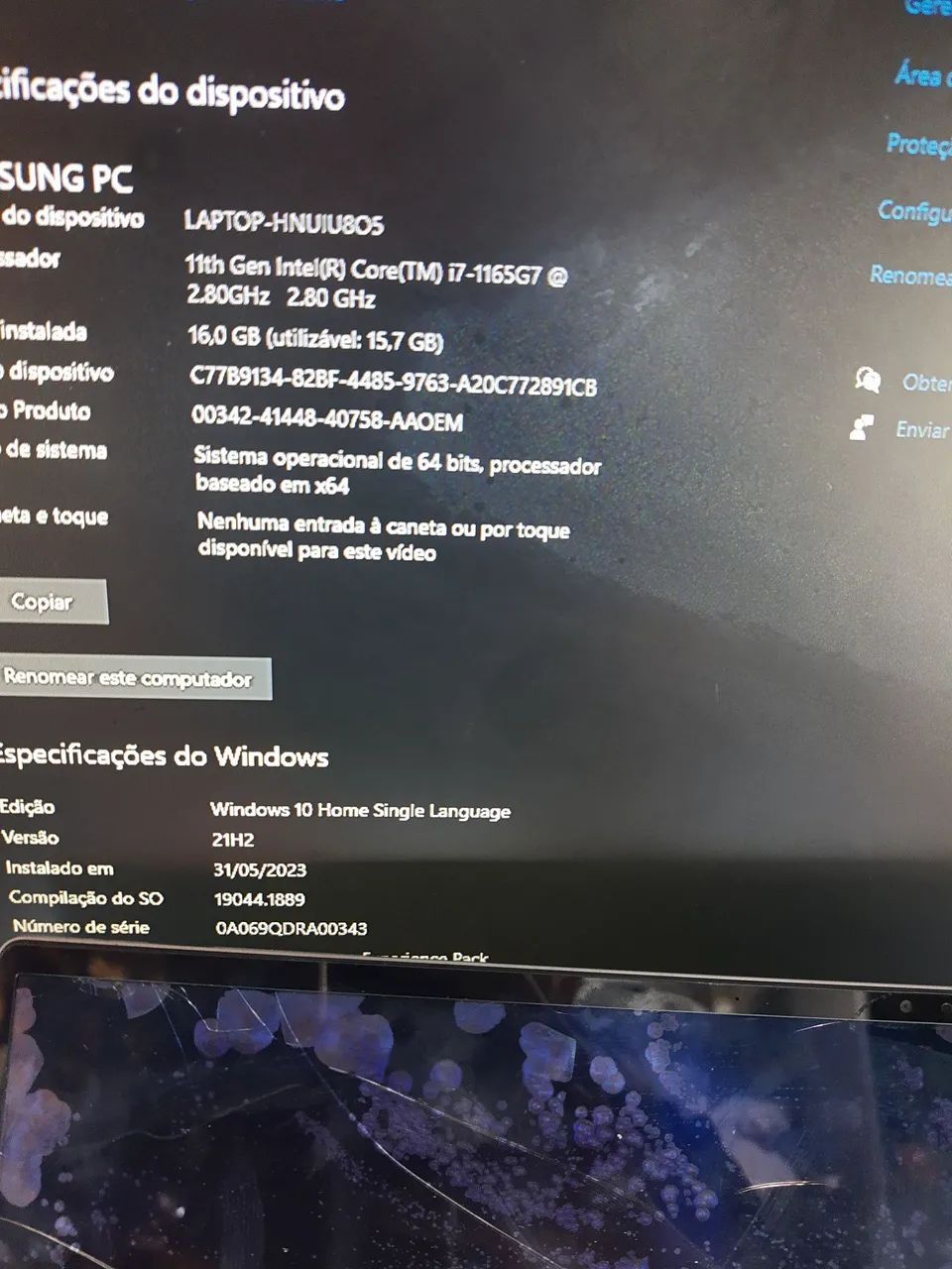 Notebook Samsung i7 11 geração top - Foto 4