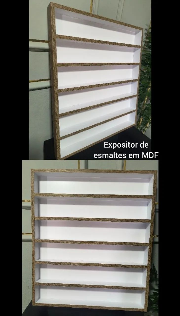 Esmalteiro em MDF 