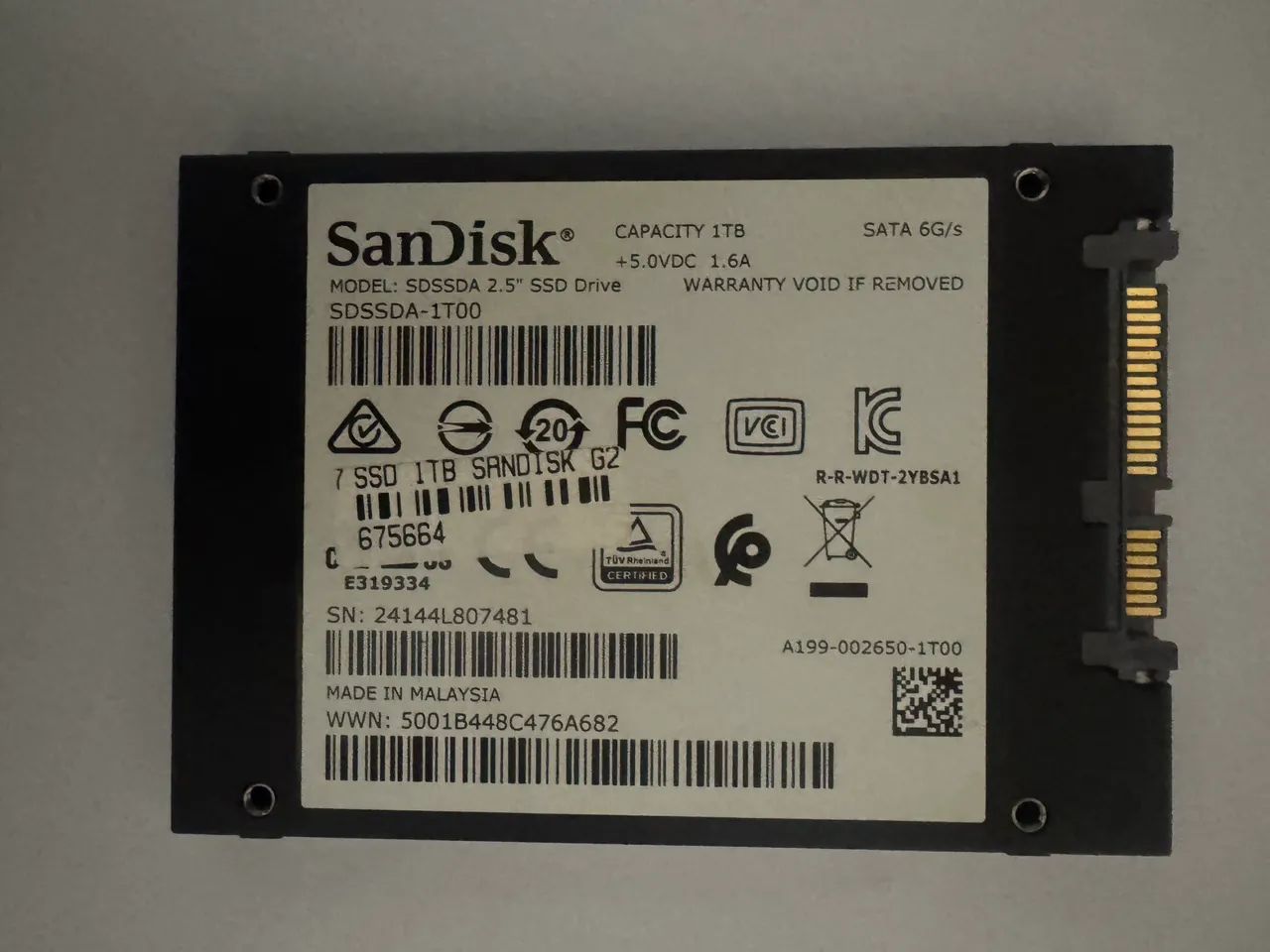 SSD SCANDISK 1 TB - Foto 2