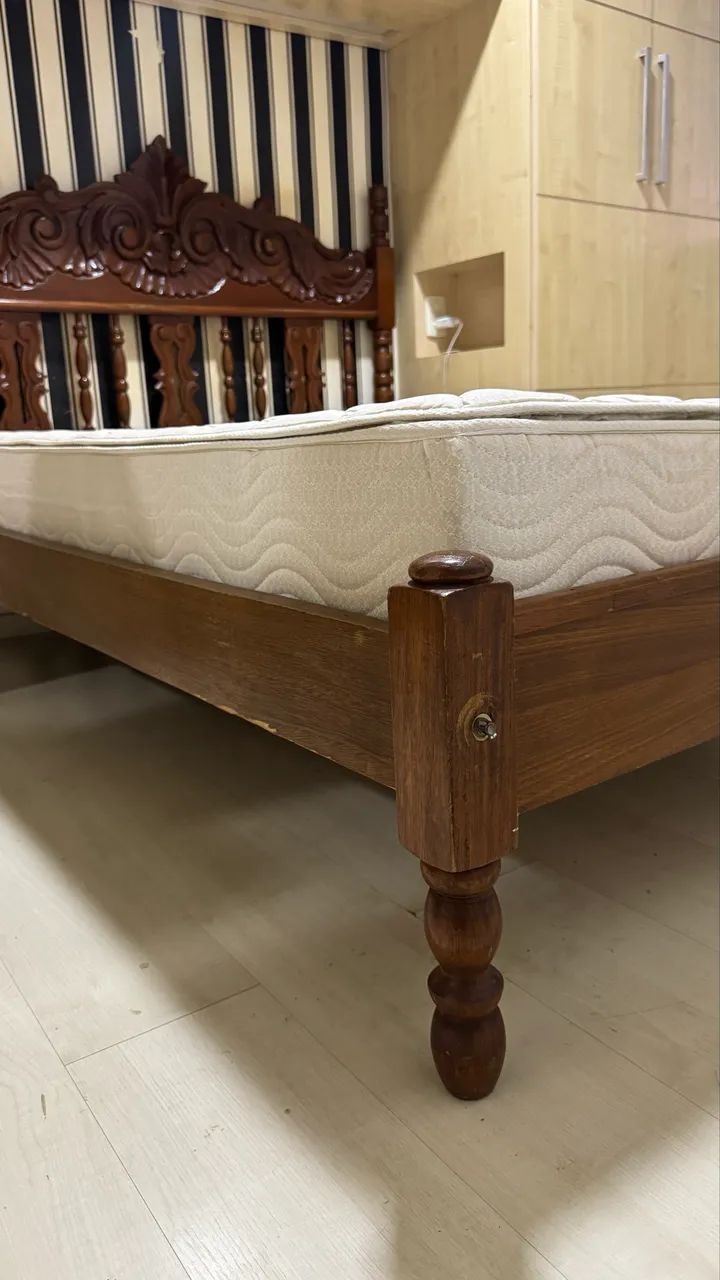 Cama Casal com colchão  - Foto 3