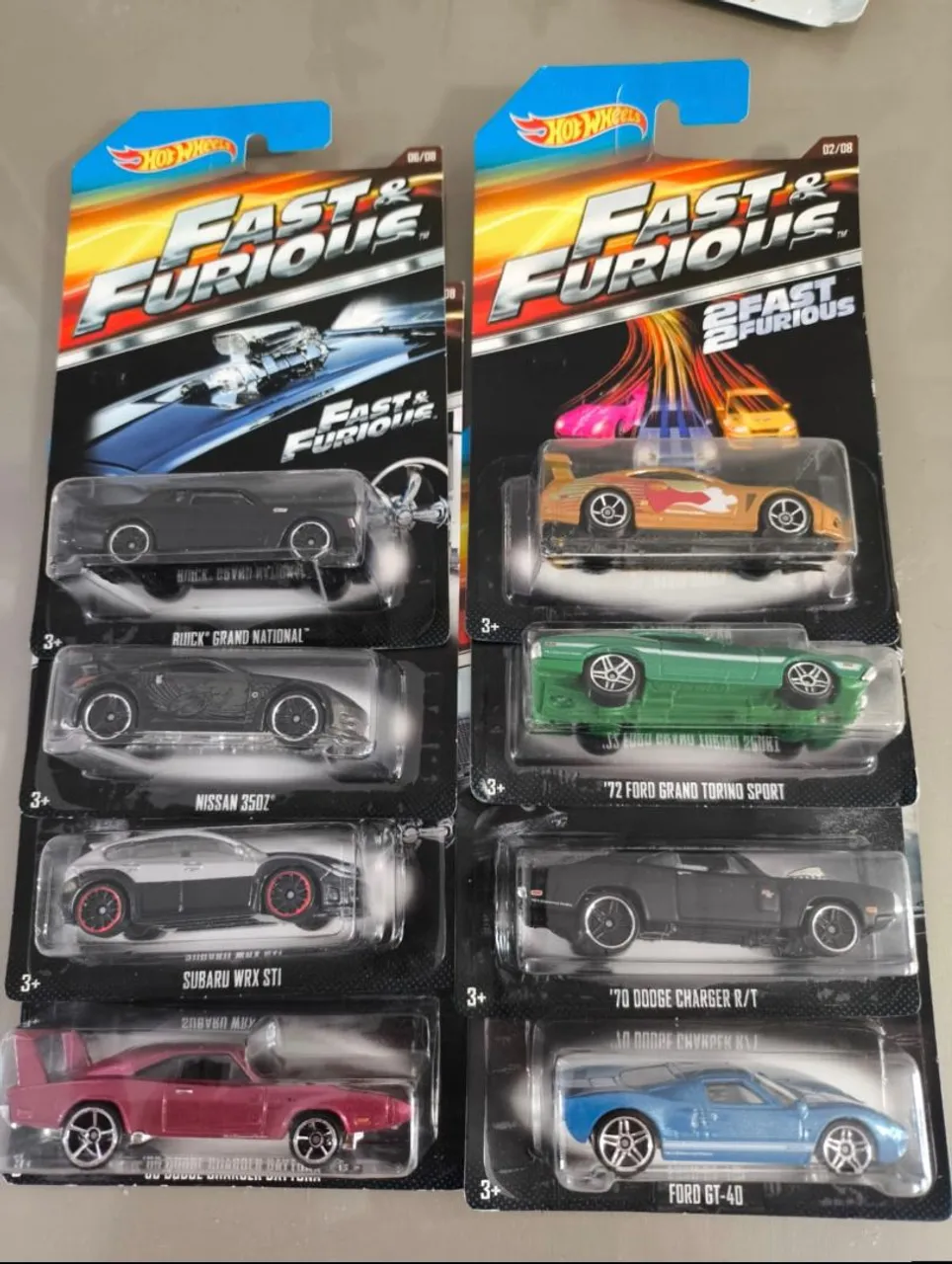 Set hot Wheels velozes e furiosos 5 miniaturas - Telefonia Fixa e