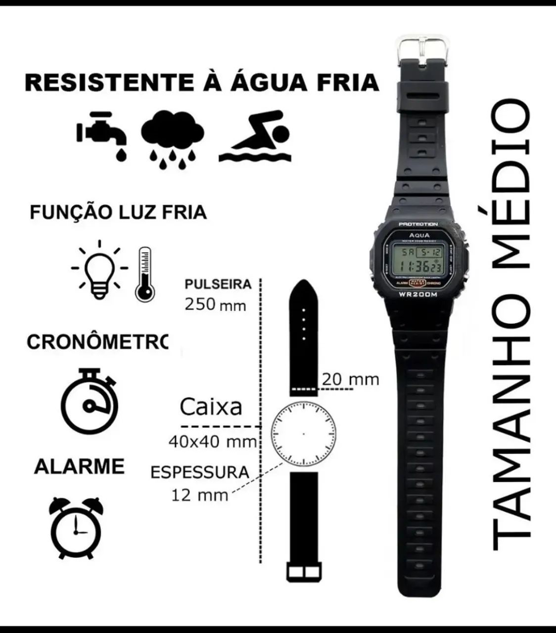 Relógio Aqua Original  - Foto 5