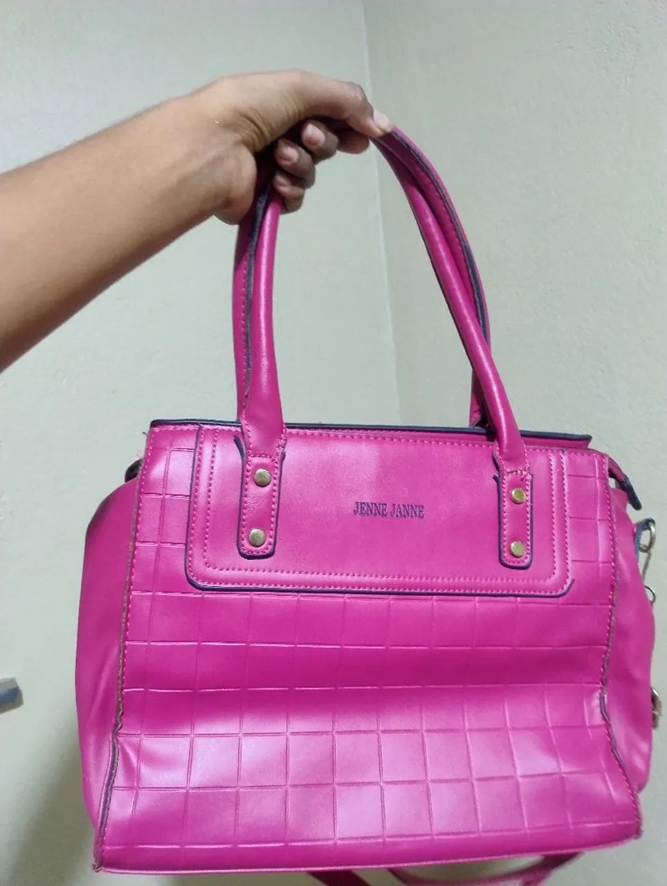 Bolsa feminina rosa - Foto 3