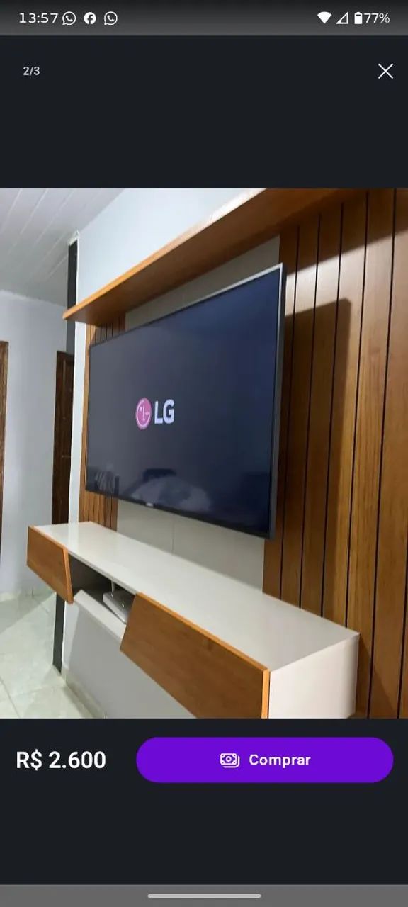 Tv LG 50 polegadas 4k com nota fiscal