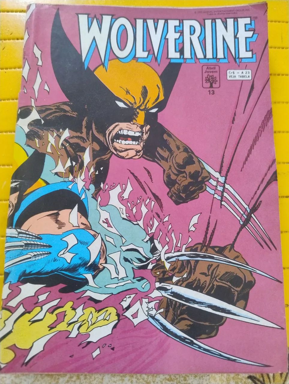 Gibi raro quadrinho Wolverine 13 