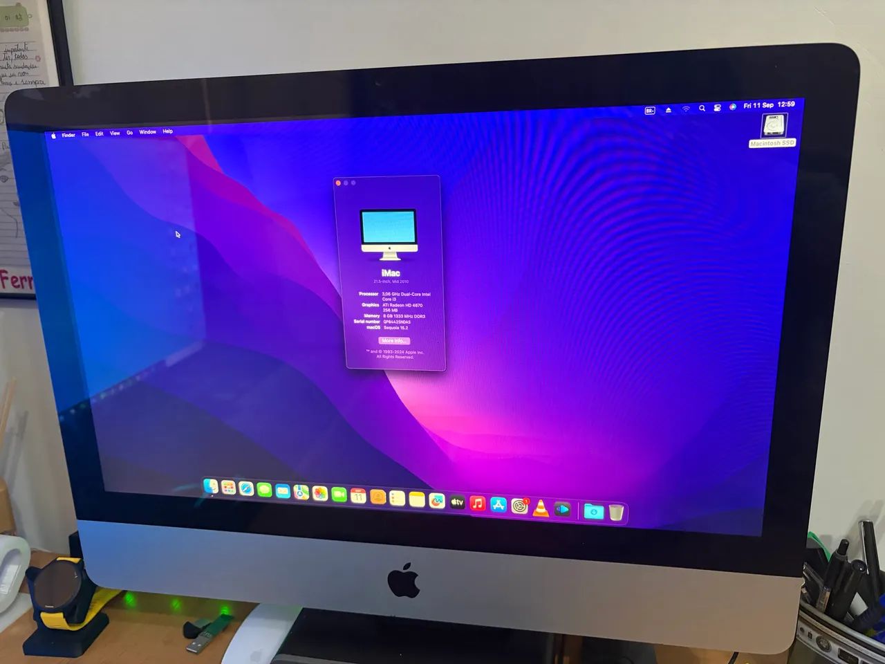 iMac 21,5 i3 8GB SSD 480 - Foto 2