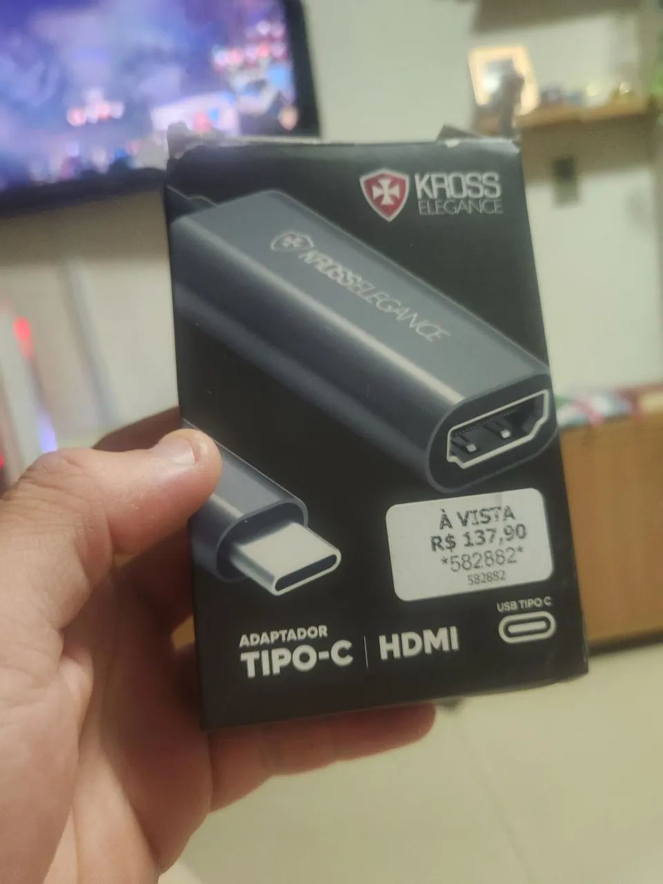 Adaptador tipo c e hdmi