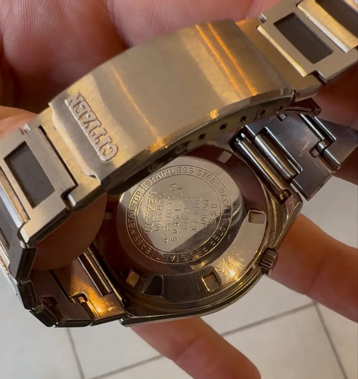 Relógio Citzen Spider Chronograph Automatic 1975  - Foto 5