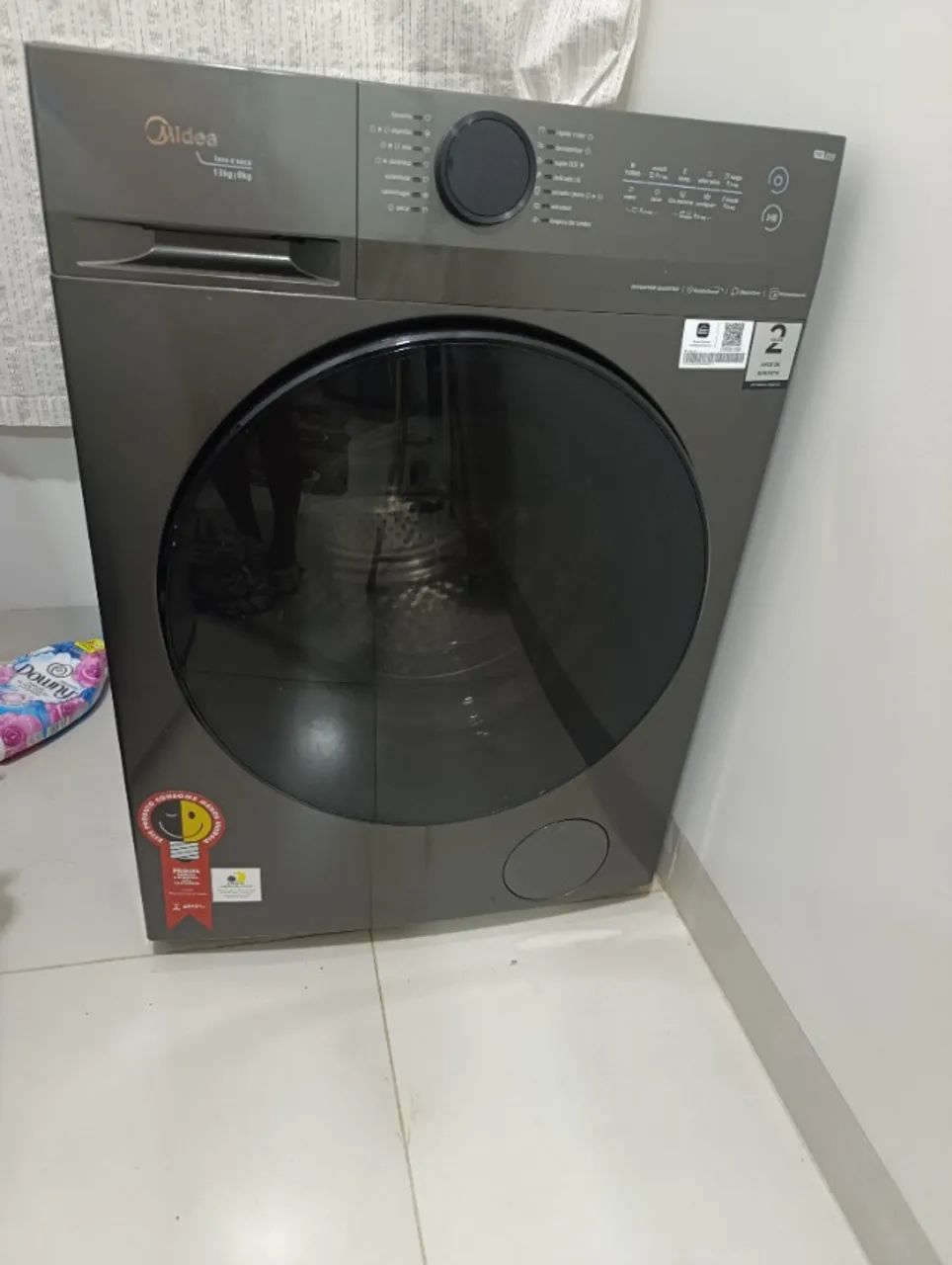 Lava e seca midea 