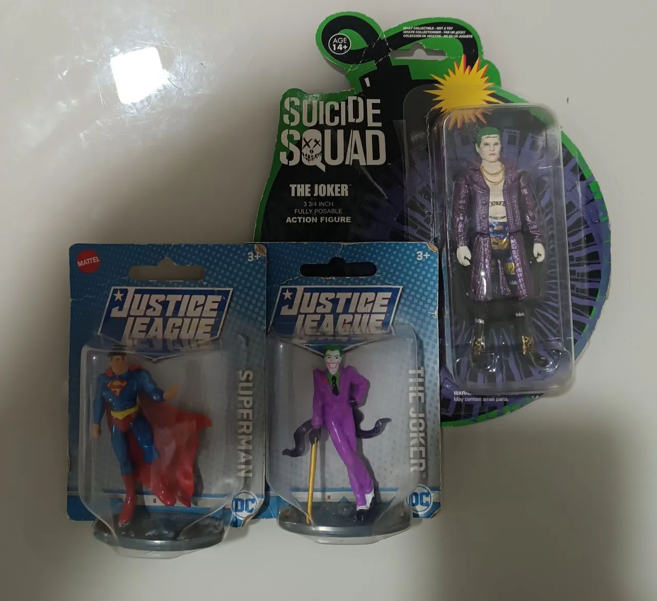 Lote Action figures - Joker /Superman 
