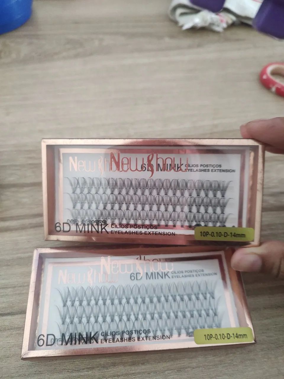 Cílios 6D 10p 14mm - Foto 2