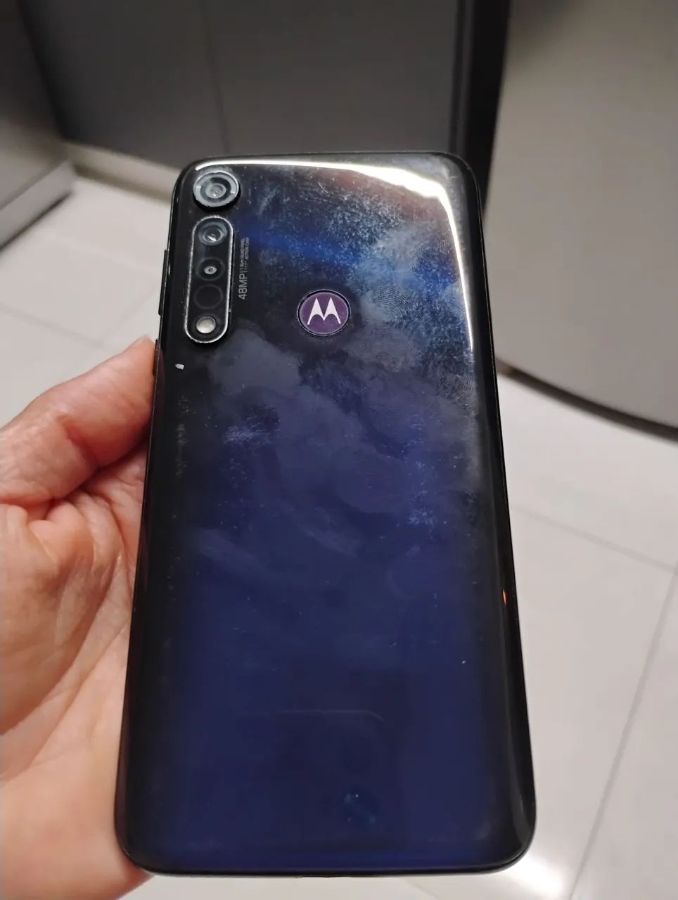 Moto G8 Plus 64GB Azul - Foto 3