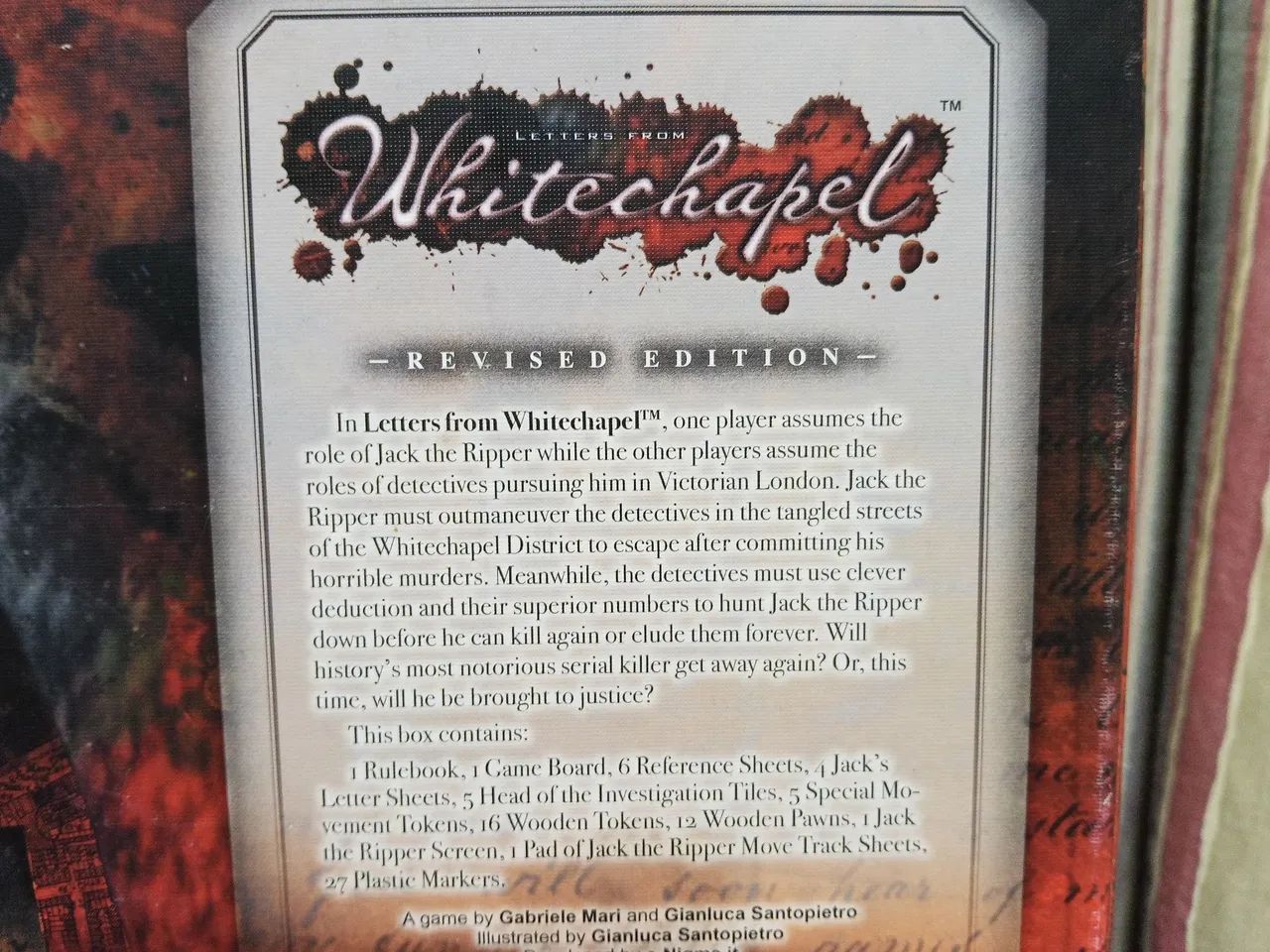 Boardgame letters from whitechapel - Foto 5