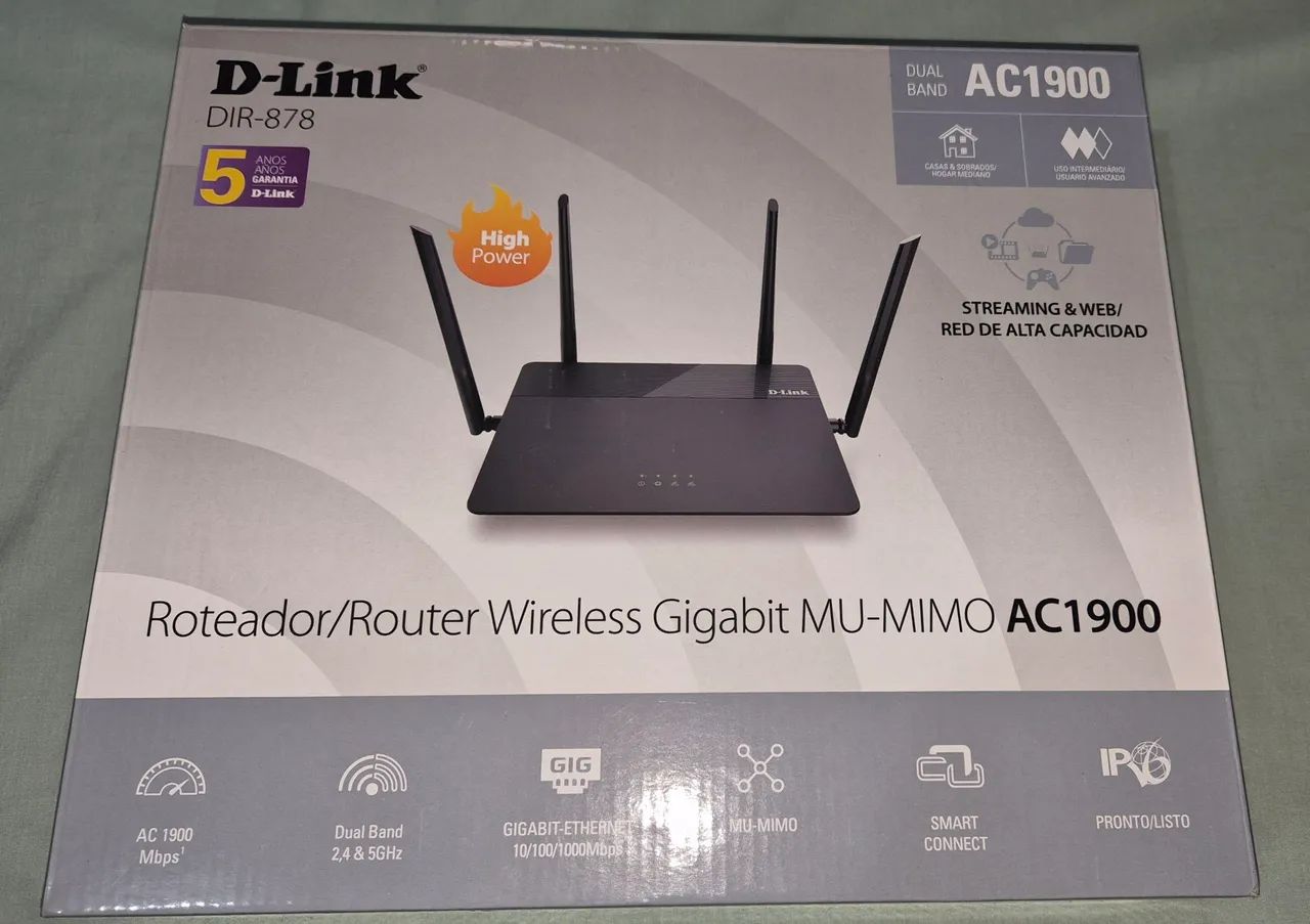 Roteador D-Link DIR-878 AC1900
