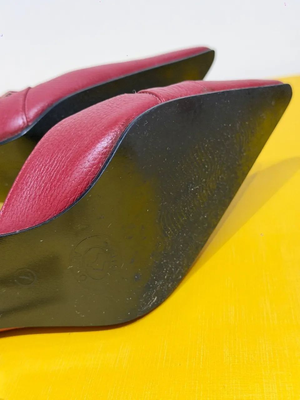 Sapato feminino scarpin vermelho  - Foto 4