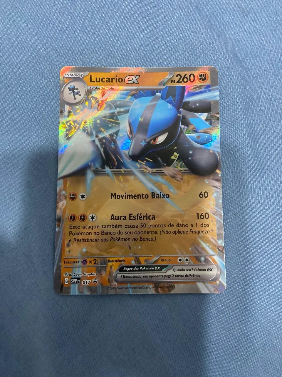 Carta Pokémon Lucario
