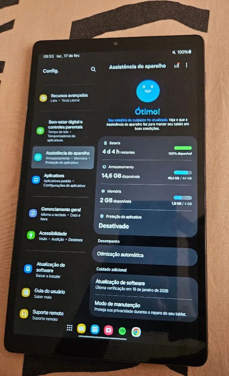 Tablet Samsung Galaxy Tab A7 Lite - Foto 5