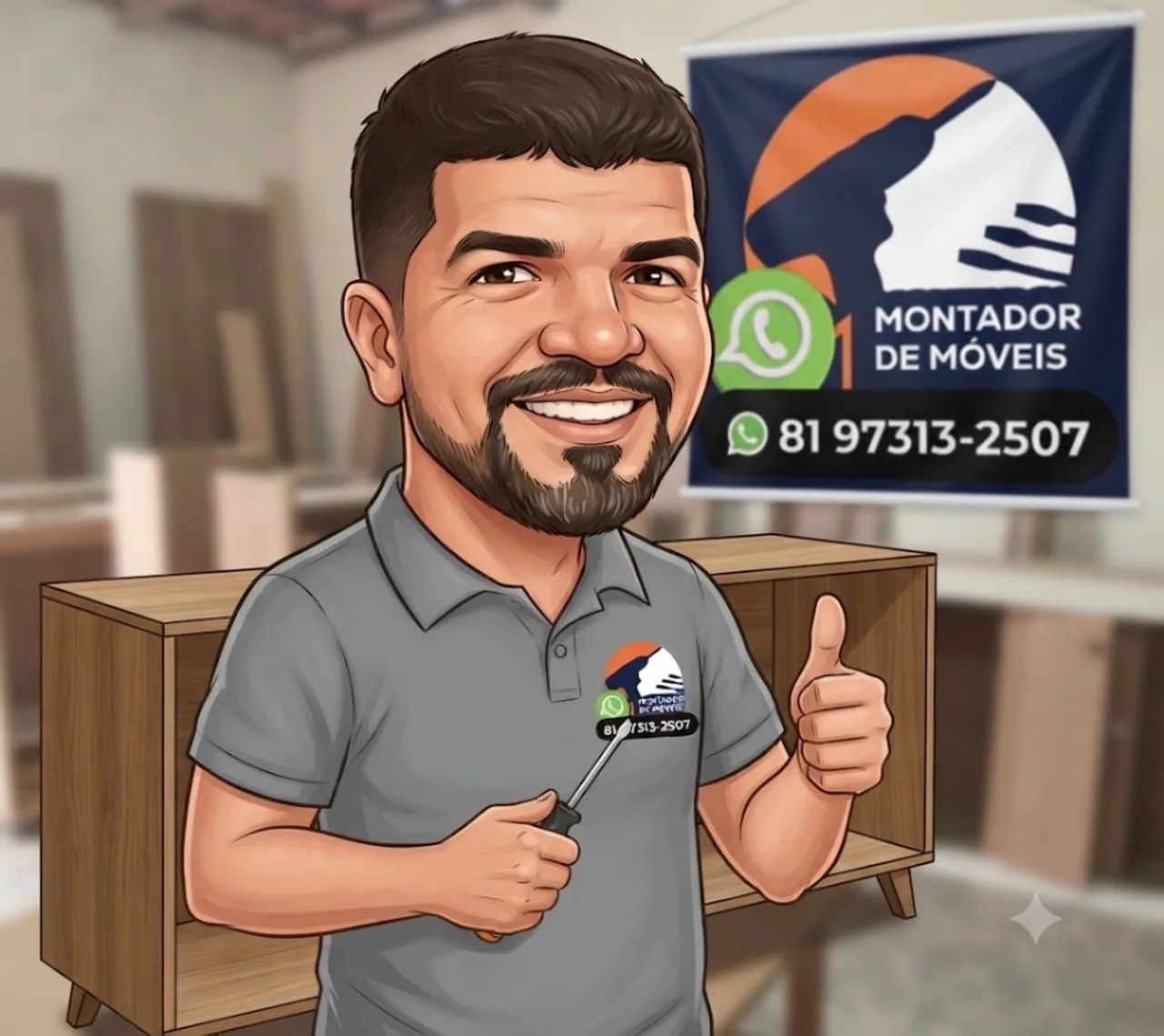 Montador de móveis (profissional)