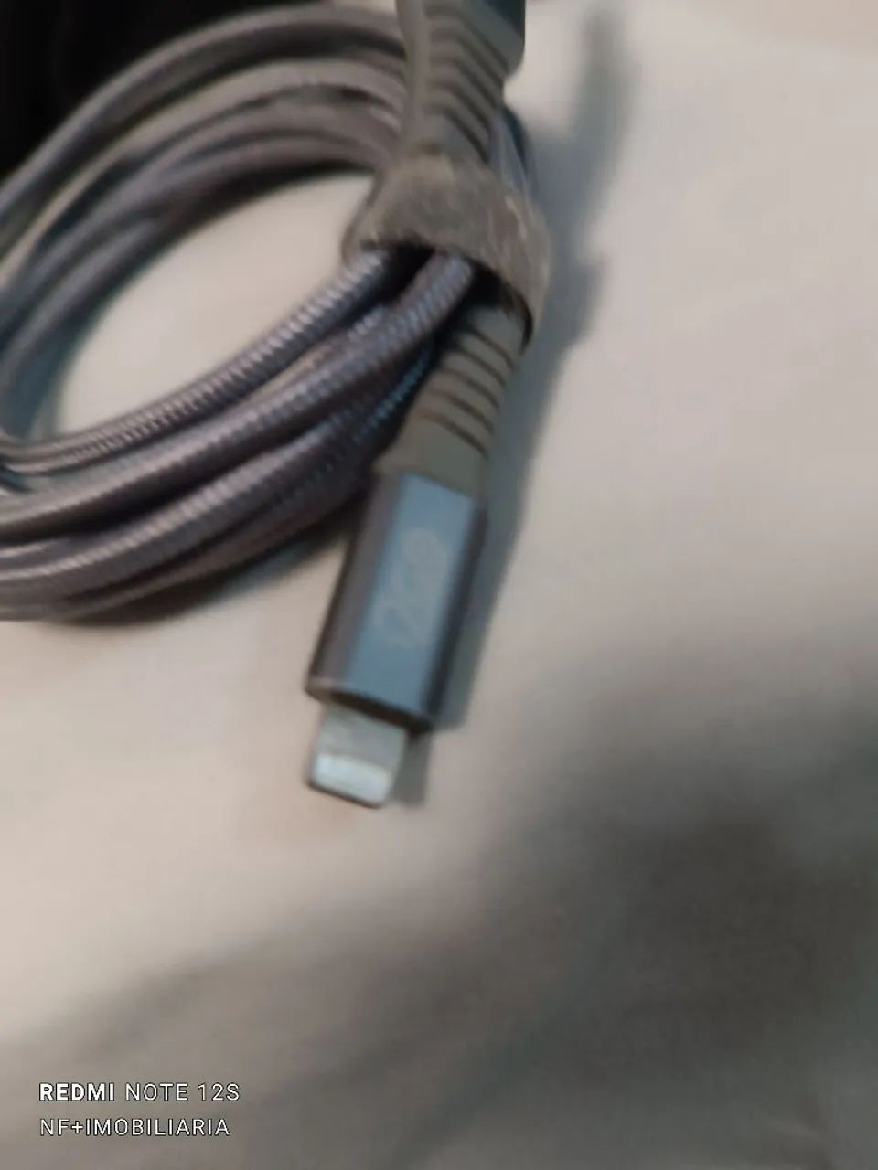 Cabo i2GO iPhone Lightning Premium Nylon Trançado - Perfeito Estado - Foto 2