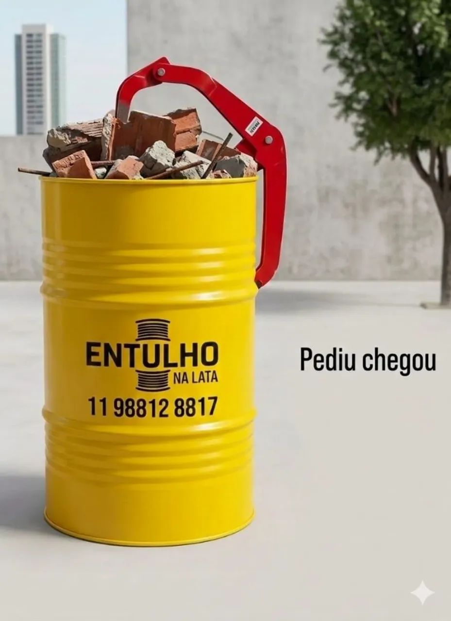 aluguel de tambores para entulhos e resíduos  - Foto 3