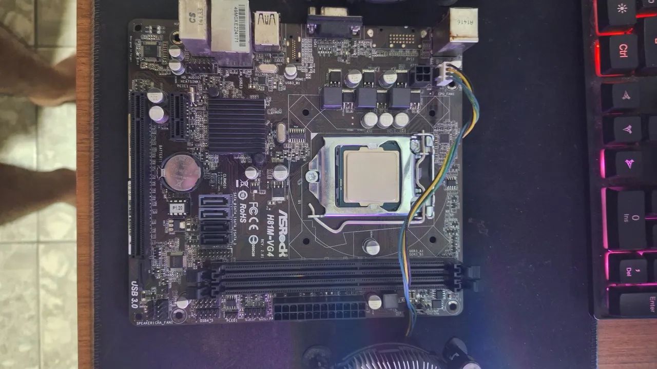 Vendo Placa-mãe e Processador  - Foto 4