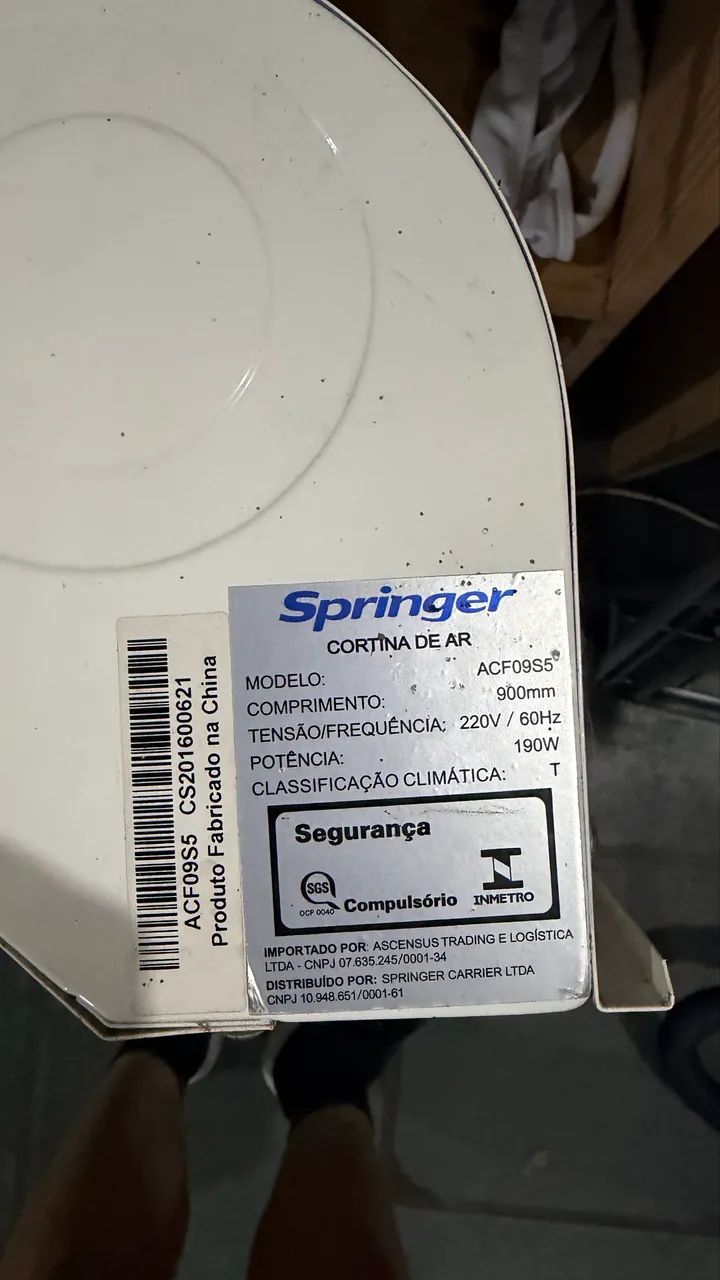 Cortina de ar Springer - Foto 2