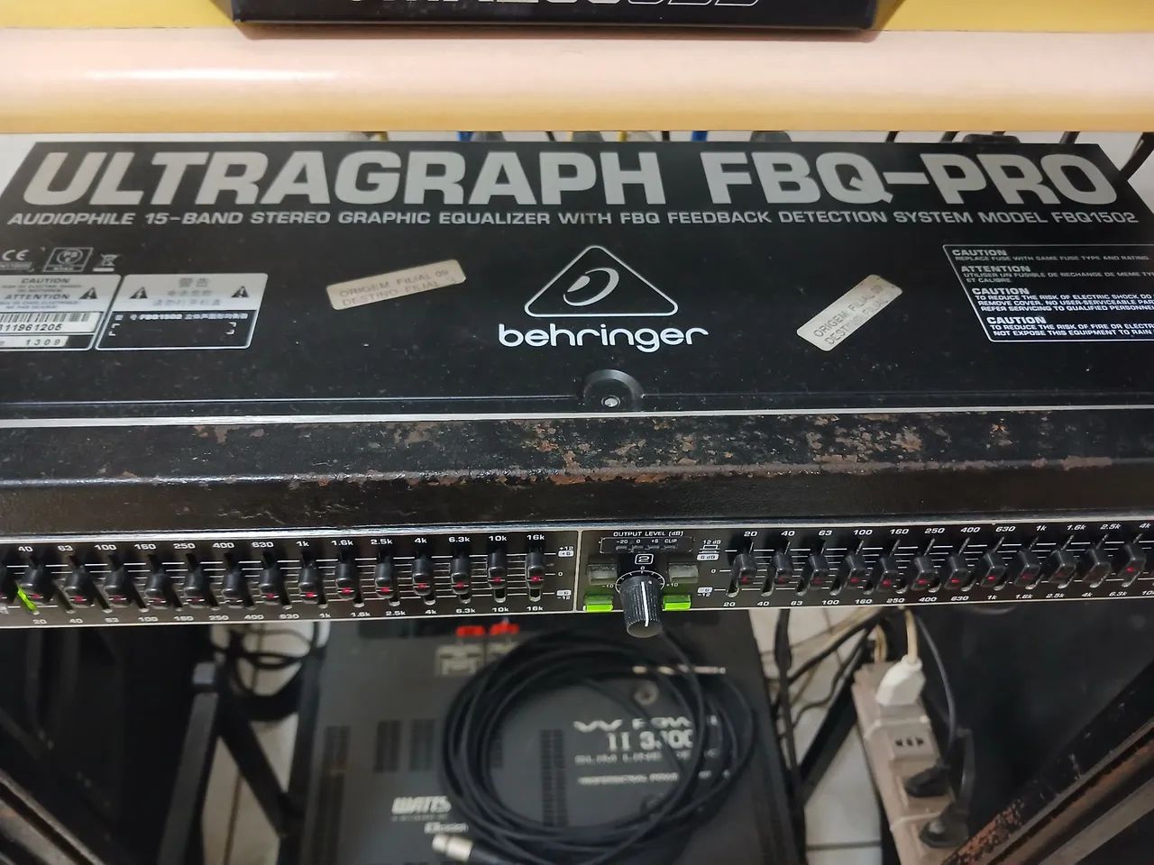 Equalizador BEHRINGER FBQ 1502 - Foto 2
