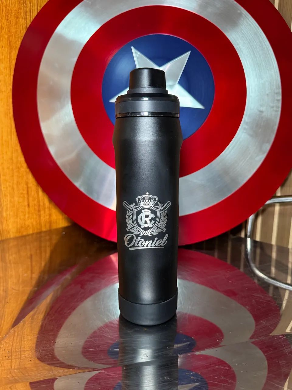 Garrafa térmica premium com gravação a laser - Foto 5