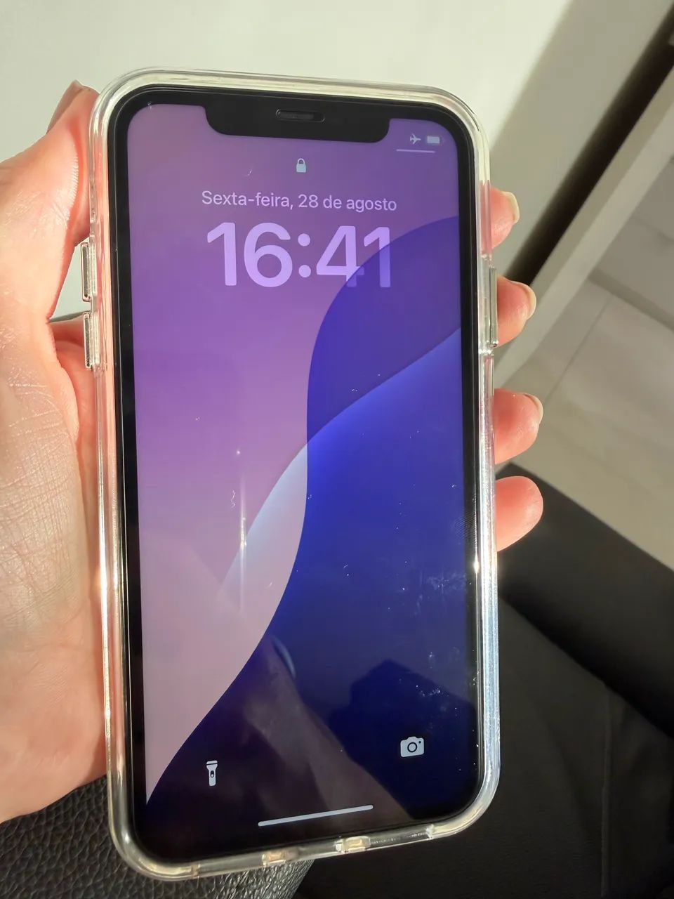 iPhone XR branco 128gb