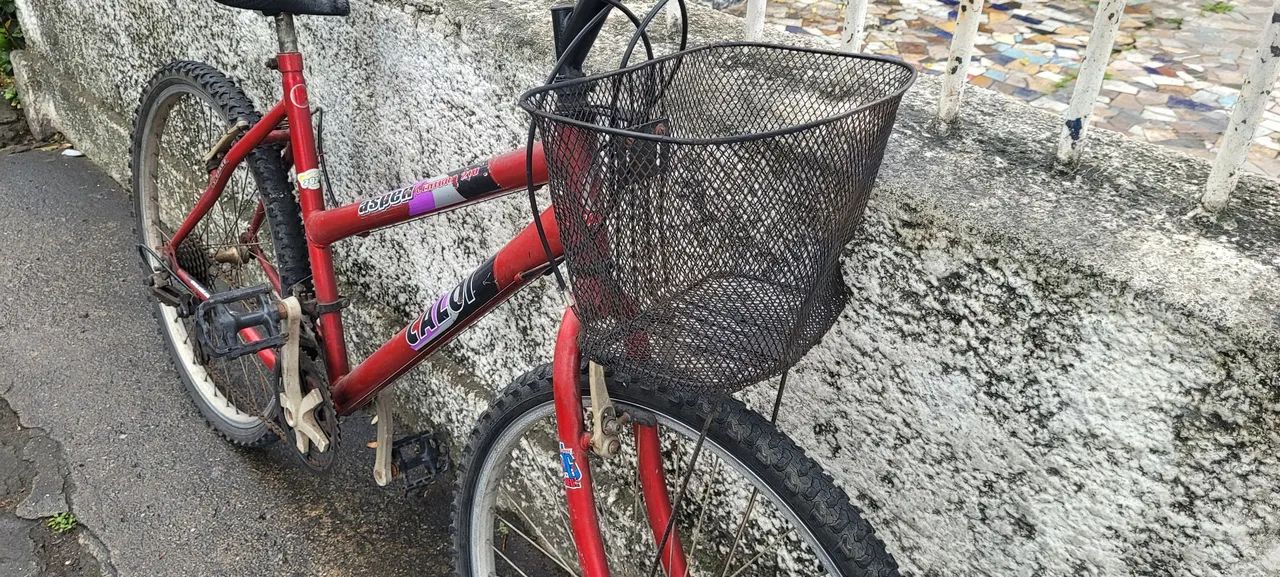 Bicicleta aro 26 com marcha - Foto 3