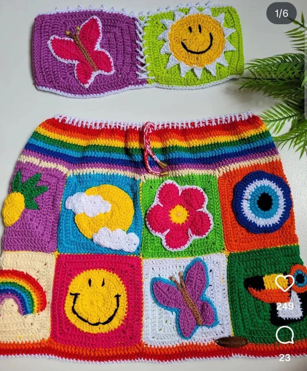Roupas de crochê p o precaju - Foto 3