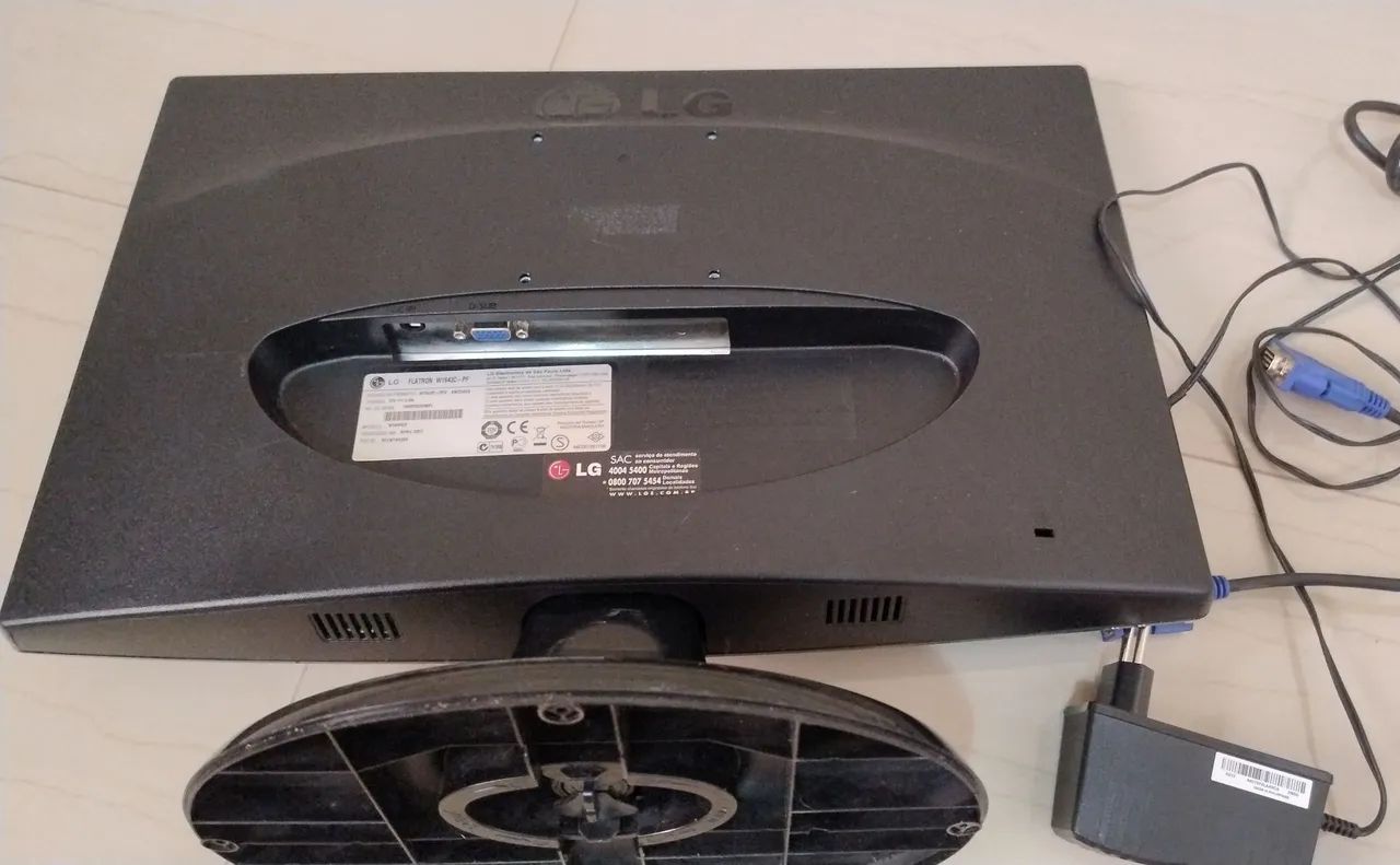 Monitor LG LED 19 polegadas completo (NOVINHO) - Foto 5